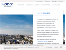 Tablet Screenshot of groupenacc.com